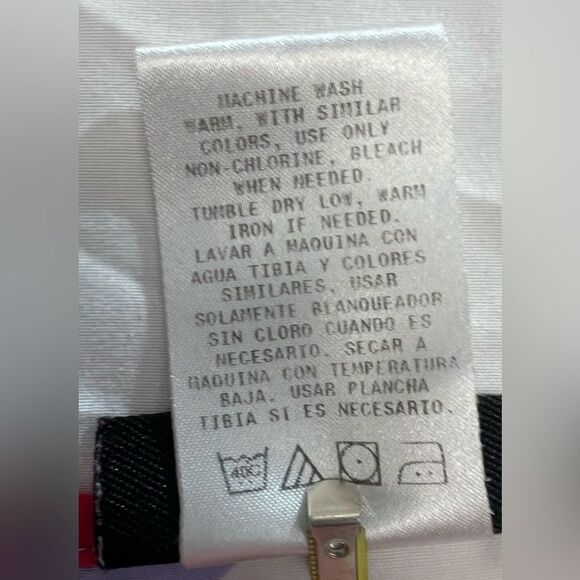 Bright floral small scrub top with tie - Picture 6 of 9